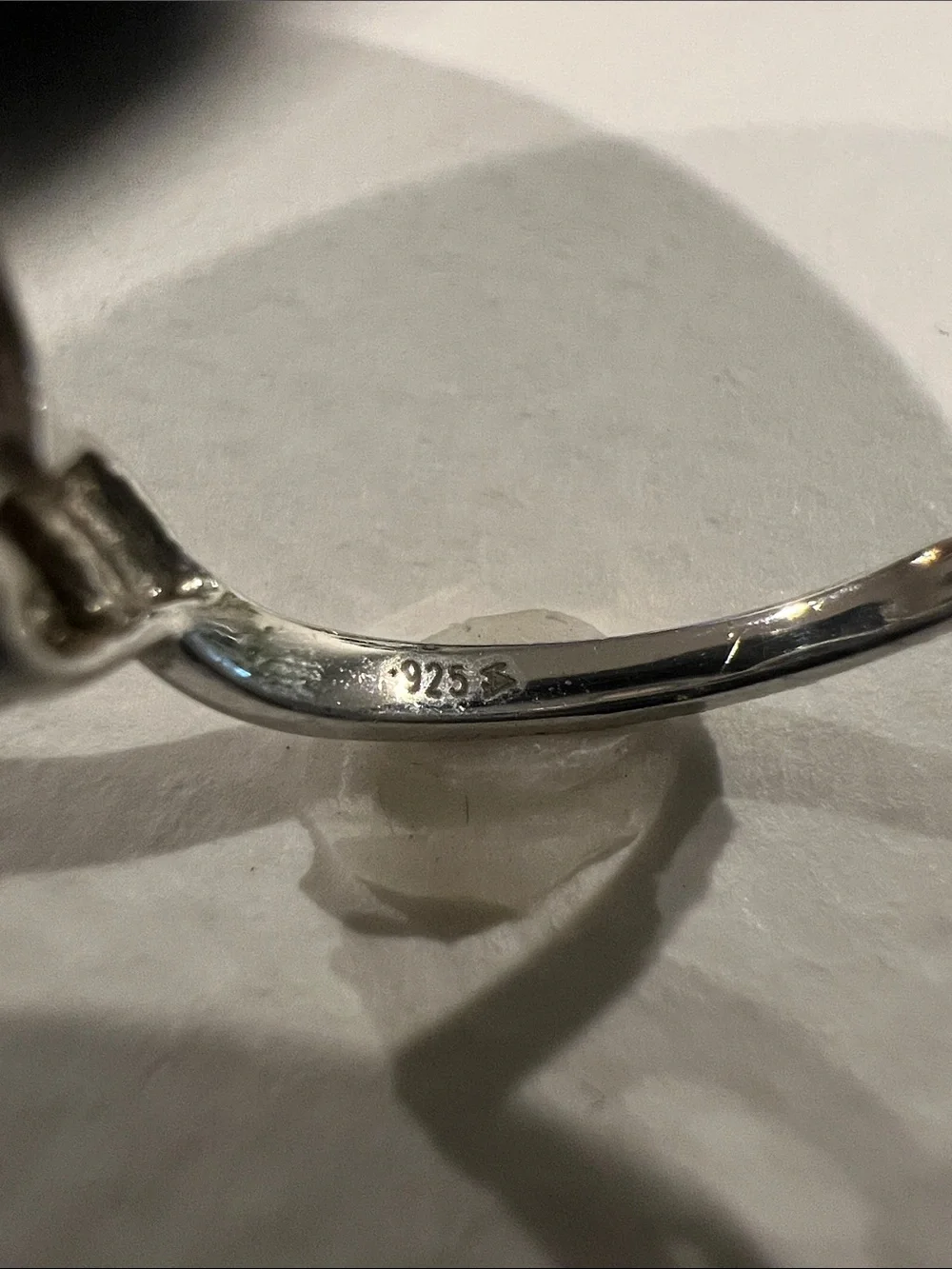 Sterling Silver Heart Ring with 1/20 ct diamond weight